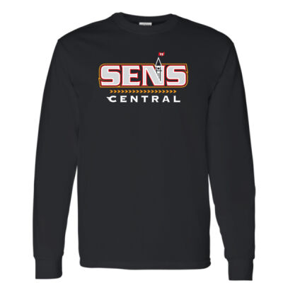 Gildan Unisex Sens Printed Long Sleeve Thumbnail