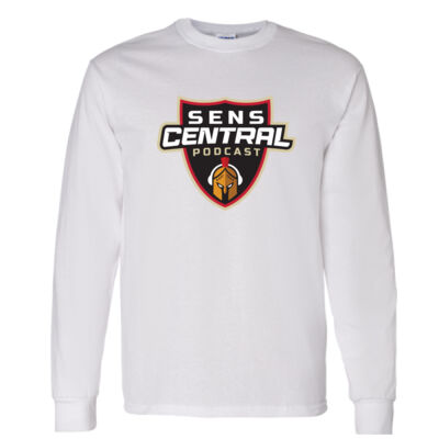 Gildan Unisex Shield Printed Long Sleeve Thumbnail