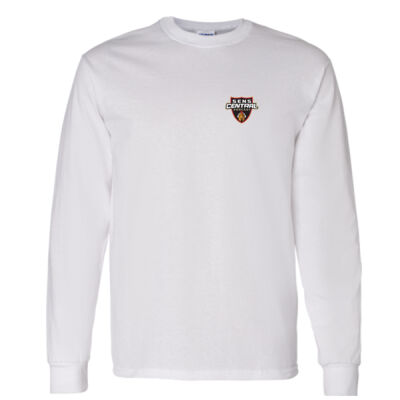Gildan Unisex Shield Icon Printed Long Sleeve Thumbnail